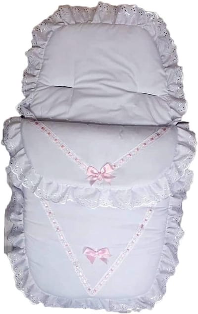 Baby Voetenzak - Kinderwagen Liner - Warmte Bieden - Comfortabel Ontwerp - Universeel - Roze