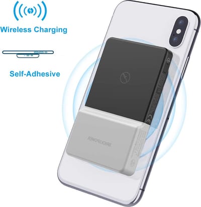 BricksPower WirelessCharger - Draadloos Oplader - Grijs