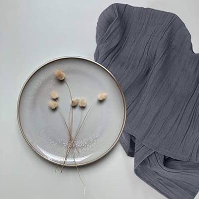 Katoenen Keukendoeken - Theedoeken - Huishoudelijke Klusjes - Zeer Absorberend - 61 x 61 cm - Wit