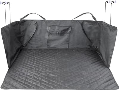 Walser Kofferbakbeschermhoes Bello, kofferbakmat met zijbescherming, universele kofferbakbescherming, hondenbescherming voor de auto, waterafstotende kofferbakmat 13626