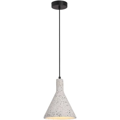Viokef Dot hanglamp, beton, wit