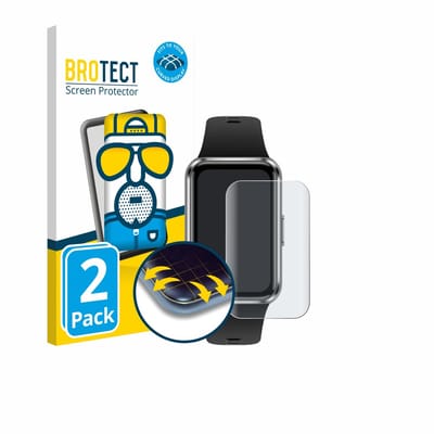 BROTECT - Screenprotector voor Huawei Band 11 - Folie Beschermfolie matte volledig dekking 2 Stuks