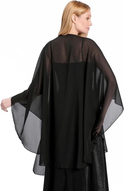 Elegante Chiffon Sjaal 200 x 70 cm voor Bruidsmeisjes, Feestjes en Reizen - Zachte Wrap voor Avondjurken en Speciale Gelegenheden