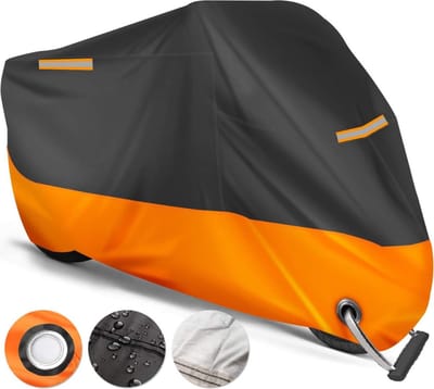 Motorhoes waterdicht buiten - Motorhoes - Waterdicht - Motorhoes voor buiten - Scooterhoes - Must have voor uw motor!
