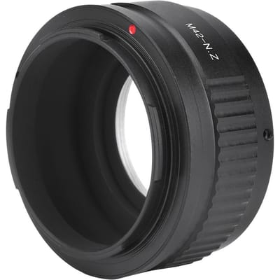 M42-Z Camera Adapter Ring voor M42 Lens naar voor Nikon Z Mount Camera's black