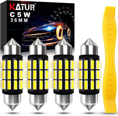 Lampjes Set - Interieur Verlichting - Voertuig Aanpassing - Standaard Fitting - 36mm Lengte - Wit