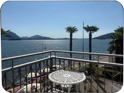 Huurdies - Muismat Lago Maggiore - 25x19x0.5cm - Rubberen muismat