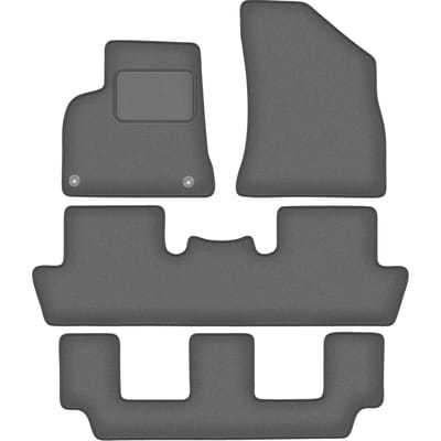 Grafiet automatten voor: Peugeot 5008 I 7 personen (2009-2017)