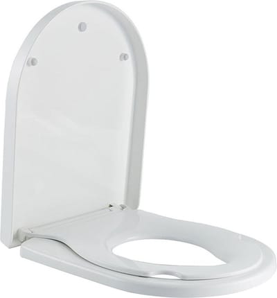 Xellanz Vesta Family toiletzitting met geïntegreerde kinderzitting, softclose en quick release glans wit