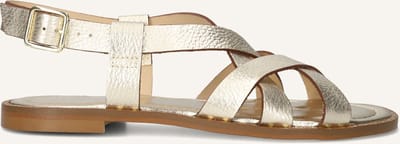 STEFANO LAURAN 22757 Sandalen - Dames - Goudkleurig - Maat 38