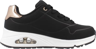 Skechers Uno Gen1 Kinder Sneakers 310545l-blk - Kleur Zwart-wit