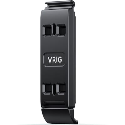 VRIG AC-26 Couvercle de batterie pour caméra de sport pour montage vertical Couvercle de batterie amovible Porte latérale noir