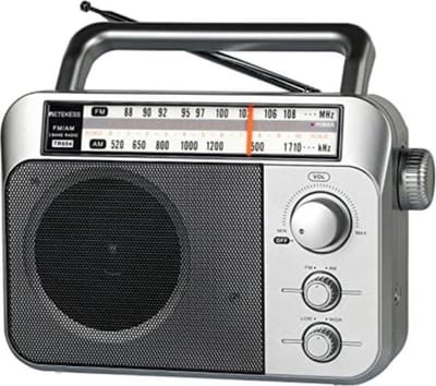 Noodradio - Batterijgevoede Transistor Radio - Ideaal Voor Onderweg