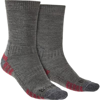 Bridgedale - Heren Wandelsokken Lichtgewicht Merino - Grijs / Heather