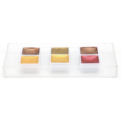 Aquarelverf Levendige Kleuren Goede Transparantie Diffusie Glanzend Parelmoer Pigment voor beige