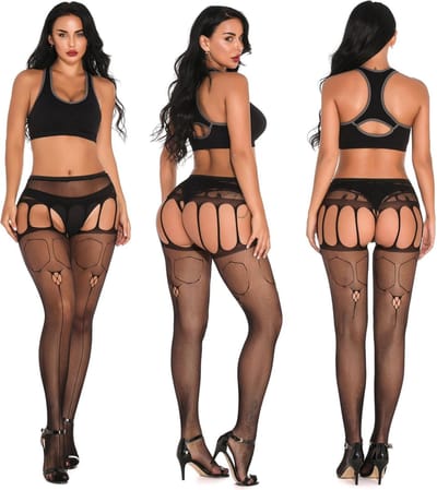 Body Pleasure Strakke Bodystocking – Maat L/M – Luxe Cadeaubox – TL141
