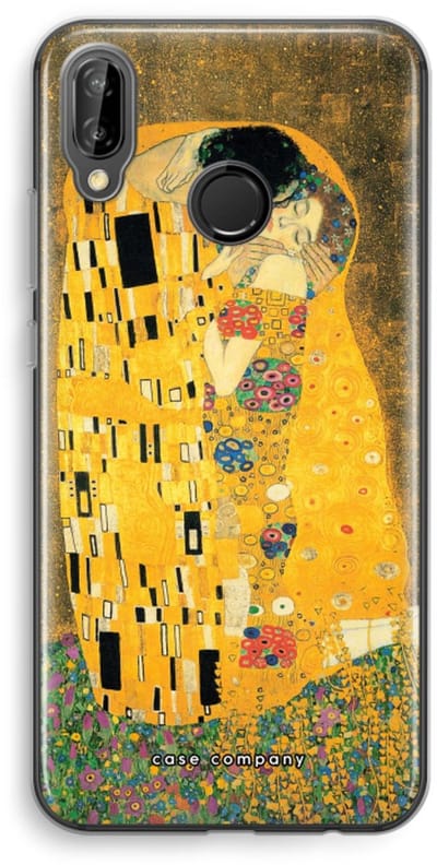Case Company® - Hoesje geschikt voor Huawei P20 Lite hoesje - Der Kuss - Soft Cover Telefoonhoesje - Bescherming aan alle Kanten en Schermrand