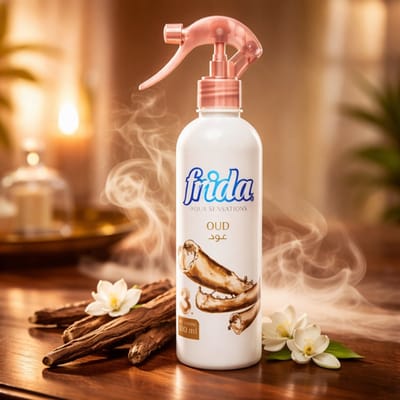 Frida Air Freshener - Oud- 6 Stuks 460ml