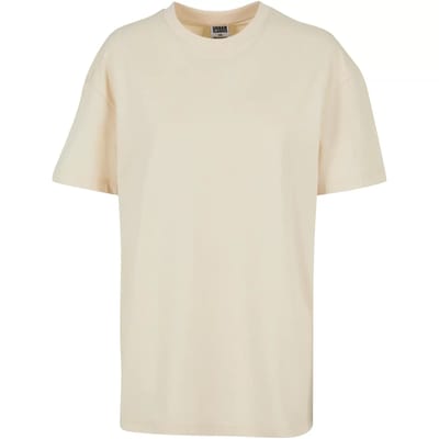 Urban Classics - Oversized Boyfriend Dames T-shirt - 4XL - Ivoorkleurig