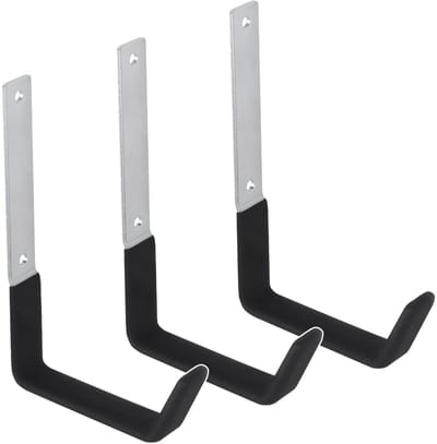Maclean - Set van 3 stuks Muurbevestiging Ophanghaak - staal, max. belasting 10kg, MC-480
