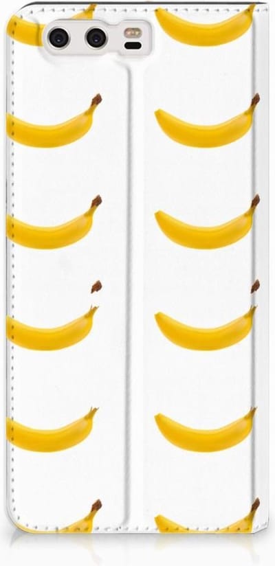 Standcase Hoesje voor Huawei P10 Plus Flip Style Cover Banana
