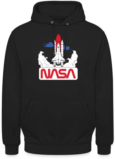 NASA Space Shuttle 3 Hoodie Unisex