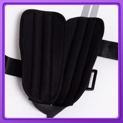 Stabilisateur de Cheville Fixation Attelle Stabilisatrice de Cheville Réglable pour Récupération de Blessure Basketball Noir M(for 4-6.5kg) black