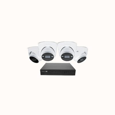 Swann AdvancedX Series - Beveiligingscamera's - 4 Camera's - cctv camerasysteem - 1TB - geen abonnementskosten - 4K Ultra HD - Spotlight Dome IP Cameras