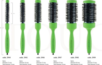 3ME Borstel nr 3946 LIGHT GREEN 37MM