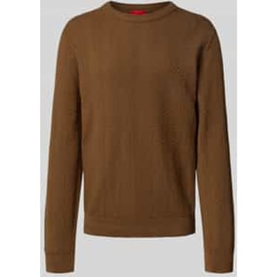 Regular fit gebreide pullover van puur katoen, model 'SIMO'