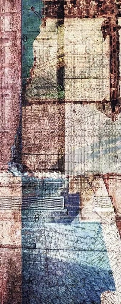 Fotobehang - Urban Art 100x250cm - Vliesbehang