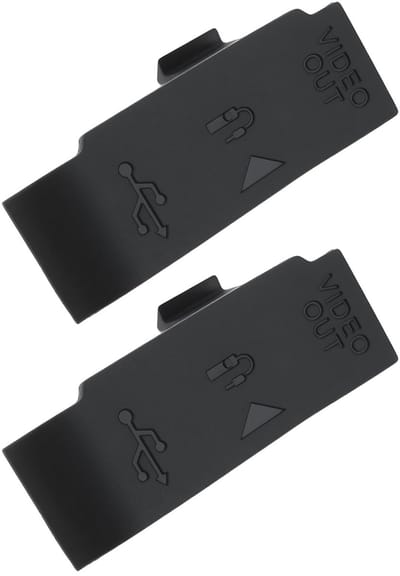 Dailygoody - Camera MIC Rubber Cover Cap - Beschermende Deksel - 2 Stuks - Geschikt voor camera's - Bescherming tegen stof en vuil - Perfecte pasvorm ...