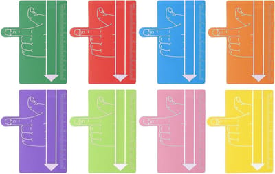 Geleide Leesstrips - Lees Tracking - Focus Verbeteren - Transparant Highlight - 8 Stuks - Multicolor