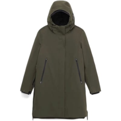 Dames parka met capuchon Krakatau Planck