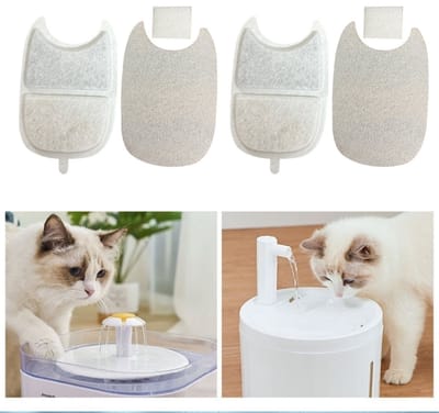 Vervangingsfilters voor kattenwaterfontein / huisdierwaterfontein 6-pack