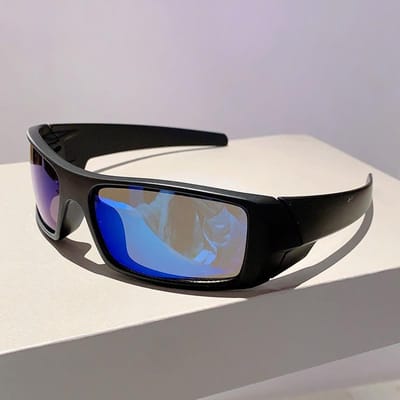 Nouveaux Lunettes de Soleil Carrées de Pêche pour Hommes Lunettes Anti-éblouissement de Pêche pour Hommes Femmes Conduite - Randonnée Lunettes de Soleil UV400 Gafas De Sol gray