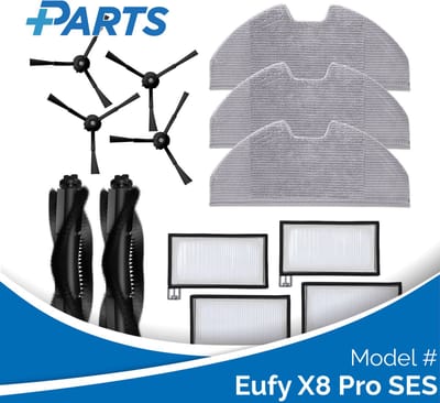 Eufy X8 Pro SES Onderhoudsset (Plus.Parts® alternatief voor T29F8011)