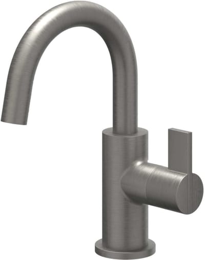 IVY Pact Fonteinkraan met Draaibare Uitloop - Opbouw - Geborsteld Metal Black PVD