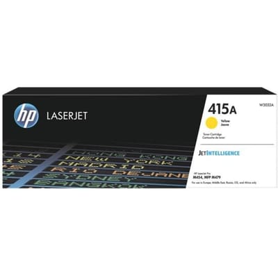 HP 415A - Tonercartridge - Origineel - Standaard Capaciteit - Geel