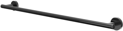 IVY Wandhanddoekrek - 60 cm - Enkel - Zwart Chroom PVD