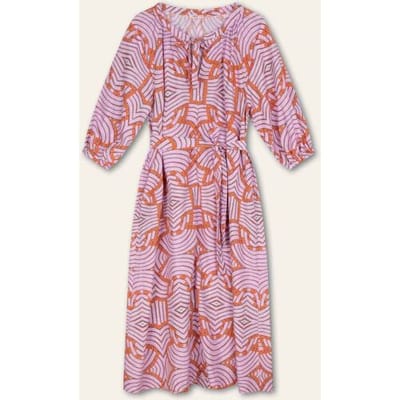 Oilily Dargiet Lucifer Jurk- maat34 Brown