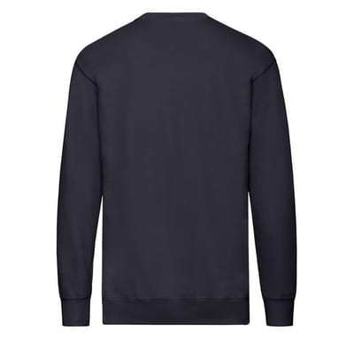 Fruit of the Loom Heren Lichtgewicht Set-In Sweatshirt (Deep Navy)