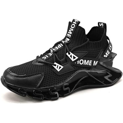 Heren Sneaker Ademend Lente Zomer Heren Sportschoenen Hardlopen Origineel Luxe Platfofm Tennisschoeisel 41 black