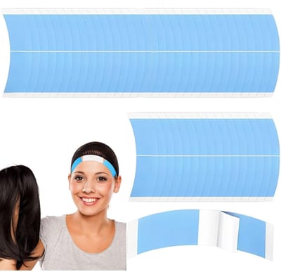 Dubbelzijdige Fashion Tape - 48 Stuks - Onzichtbare, Waterdichte en Sterke Hechtband voor Wimpers, Haarstukken en Kledingfixatie