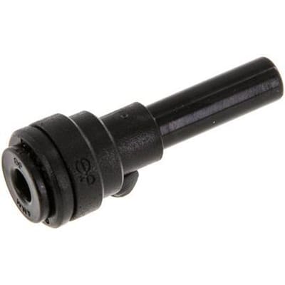 4mm x 6mm POM Insteekfitting Plug NBR [5 Stuks]