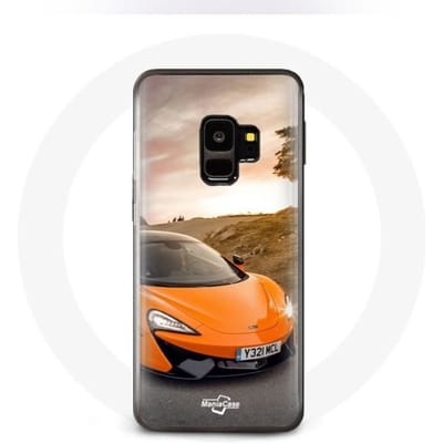 Case voor Samsung Galaxy S9 Formule 1 McLaren F1 Oranje oranje