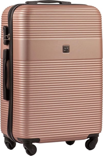 Reiskoffer - Handbagage Koffer - Moderne Reizen - Combinatieslot - Maat M - Goud