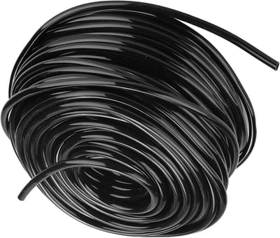 Irrigatieslang PVC - Flexibele Tuinslang - Industriële Tuinberegening - Bestand tegen Hoge Druk - 50 Meter Lengte - Zwart