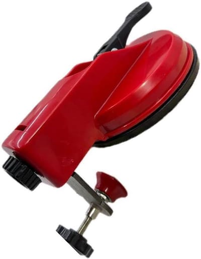 Tegelnivelleerder met zuignap - Tegelzetter hulp - Nauwkeurig tegelen - Verstelbare knop - 15 x 11 cm - Metaal