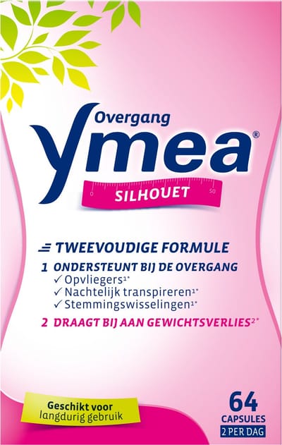 Ymea Overgang Silhouet - Voedingssupplement overgang - Overgang tabletten - 64 capsules